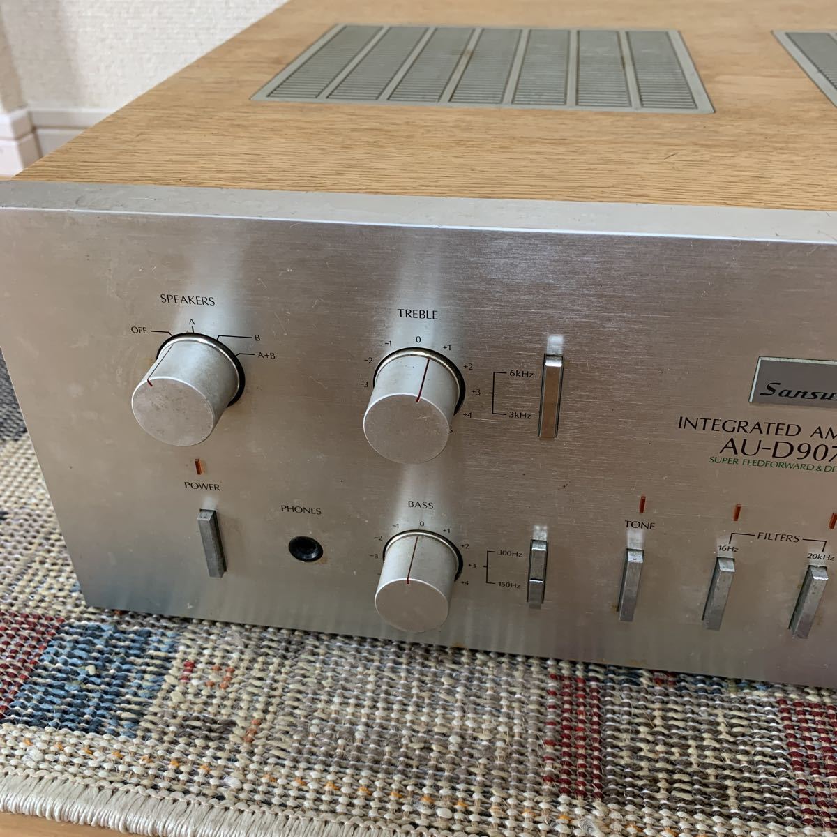 SANSUIサンスイ AU-D907F SANSUI AU-D907F EXTRA B級オーディオ・ファン