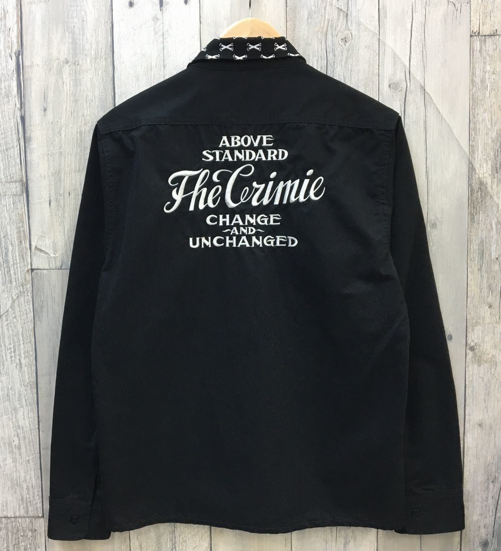 ☆3800円即決☆ CRIMIEクライミー ロゴ ワッペン 刺繍 スカル クロス 