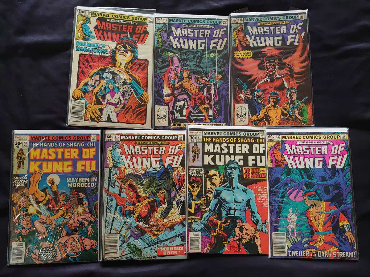 Shang Chi まとめ7冊 セット アメコミ シャンチー マーベル Master Of Kung Fu アメコミ 海外作品 売買されたオークション情報 Yahooの商品情報をアーカイブ公開 オークファン Aucfan Com
