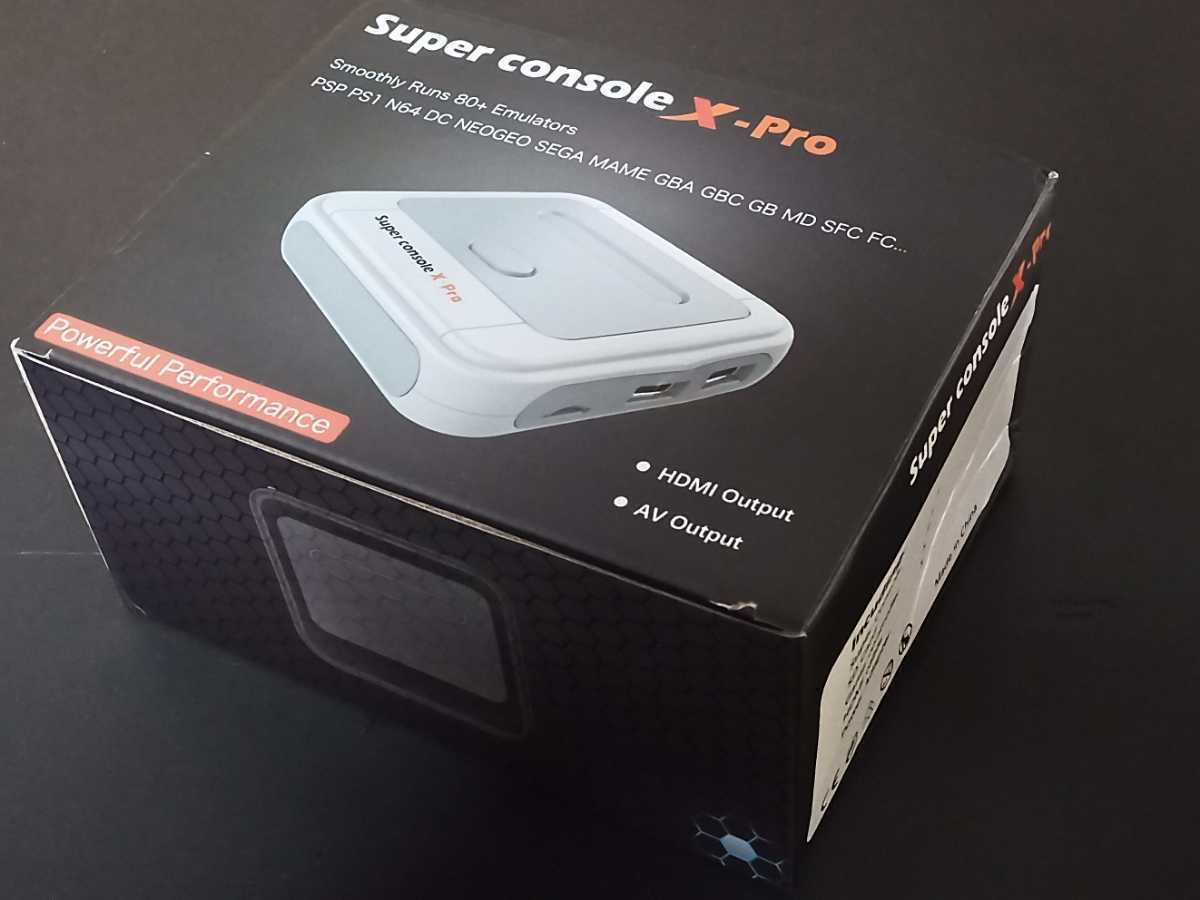Super Console X スーパーコンソールX ゲーム機 エミュレーター 256GB 