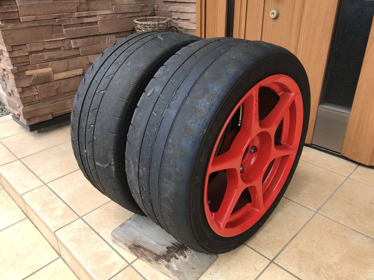 ブロンズ P1レーシング 17インチ 7J +43 PCD100 5H 4本