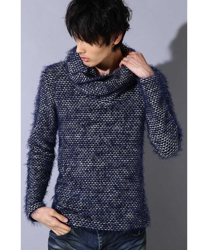 トルネードマート 18AW ウォームフェザータリバンネックカットソー L 