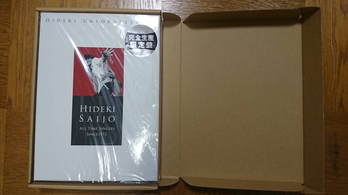日本直販店 HIDEKI UNFORGETTABLE-HIDEKI SAIJO ALL TIME SINGLES