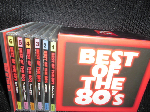 OF THE BEST 洋楽 80s CD6枚セットBEST 80's／BMGファンハウス 80年代