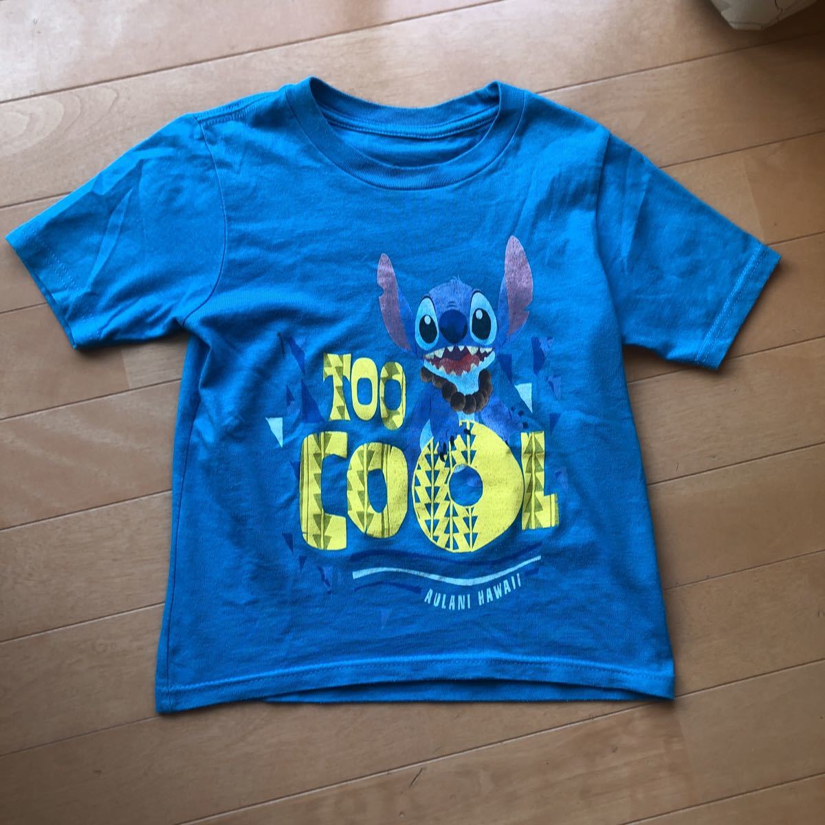 アウラニ限定半袖Tシャツプリントディズニースティッチリロハワイ検 