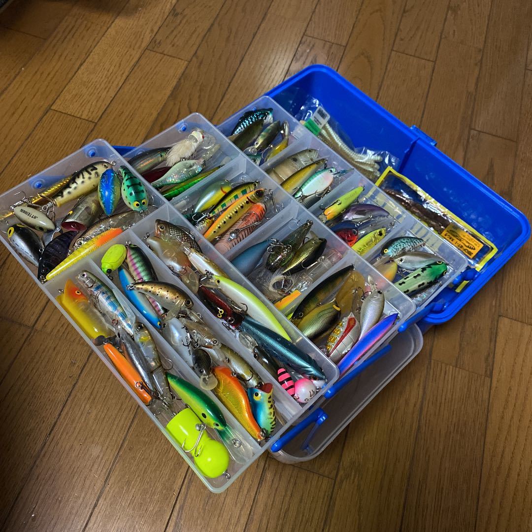 バス釣り ルアー 大量セット まとめ売り 超豪華！100個以上！ ルアーセット バスルアー ハードルアー タックル