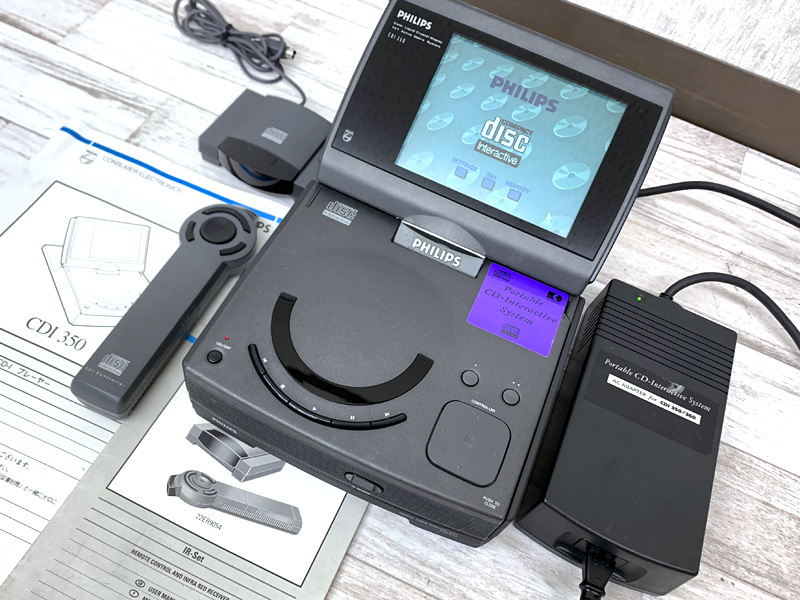 □希少□PHILIPS CDI350 CD-i ゲーム機 DEGITAL VIDEO DOCKING UNIT 