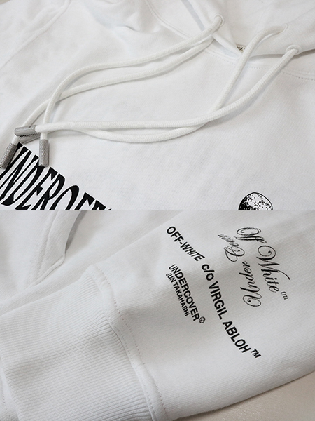 UNDERCOVER × OFF-WHITE ◇ 19AW Skeleton Rvrs Hoodie リバーシブル 