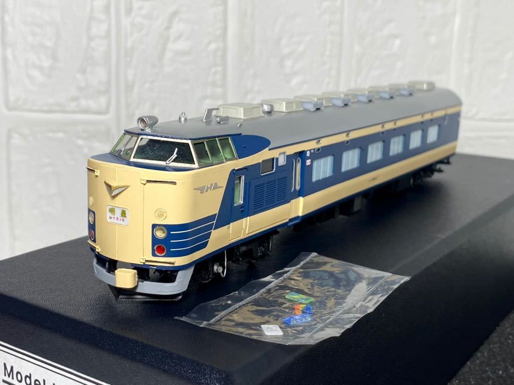 モデルキングダム 583系 特急電車 クハネ 581-27 HOゲージ 1/80 16.5mm 583