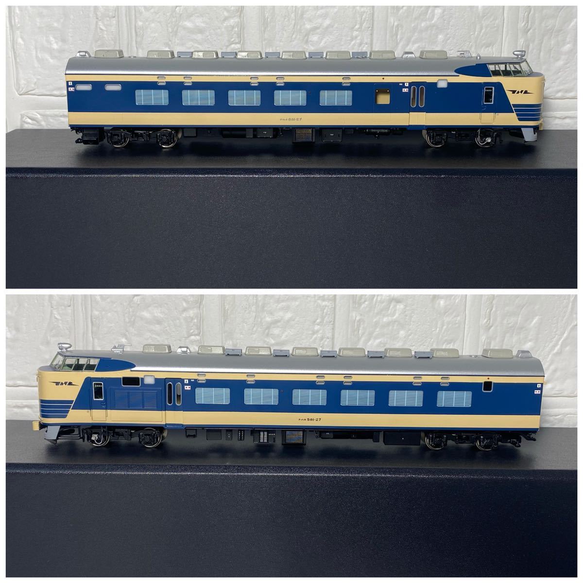 モデルキングダム 583系 特急電車 クハネ 581-27 HOゲージ 1/80 16.5mm
