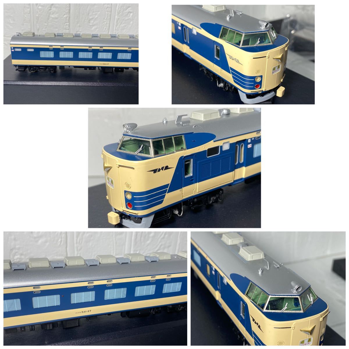 583系 モデルキングダム 特急電車 クハネ 581-27 HOゲージ 1⁄80 16.5mm