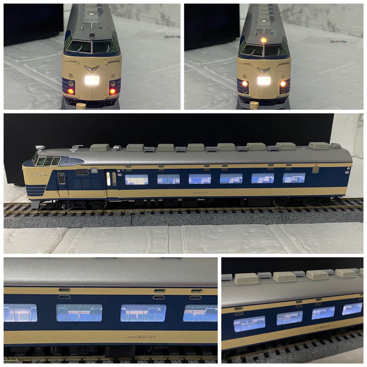 583系 モデルキングダム 特急電車 クハネ 581-27 HOゲージ 1⁄80 16.5mm