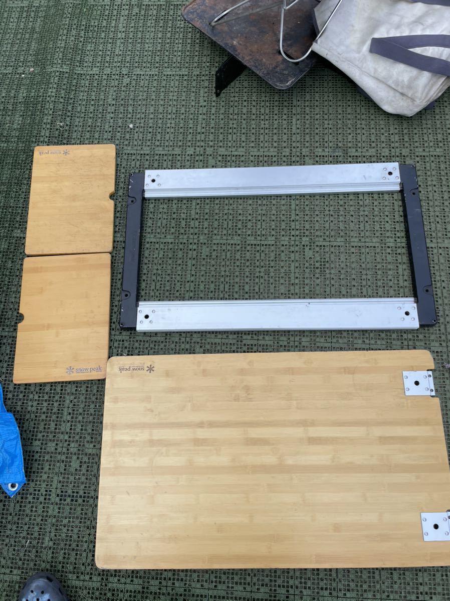 マルチファンクションテーブル竹 & 400 脚 2本 スノーピーク