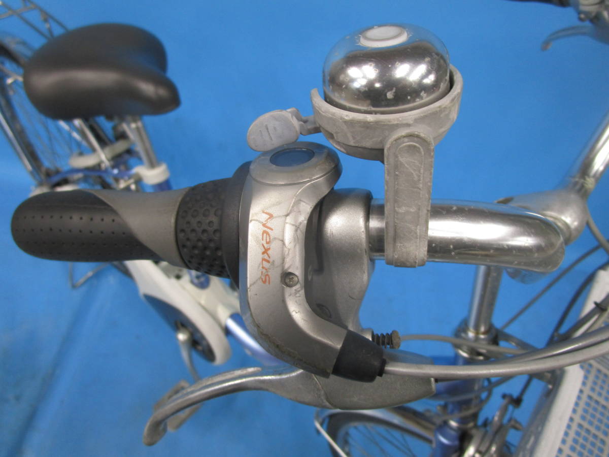 ☆大阪西淀☆ パナソニック リチウムビビ SS 電動自転車 アシスト 3段 26インチ PANASONIC VIVI 中古 ◎近畿限定◎ a01_6