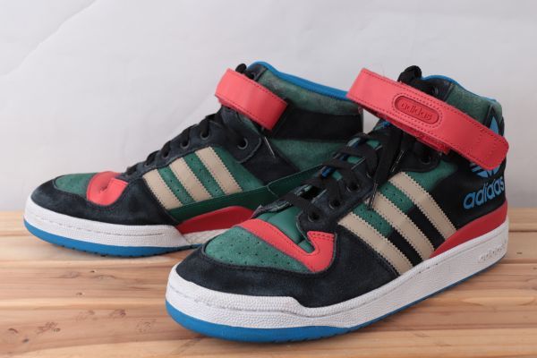Z1178 アディダス フォーラム ミッド Us10 1 2 28 5cm 緑 黒 赤 Adidas Forum Mid メンズ スニーカー 28 5cm 売買されたオークション情報 Yahooの商品情報をアーカイブ公開 オークファン Aucfan Com