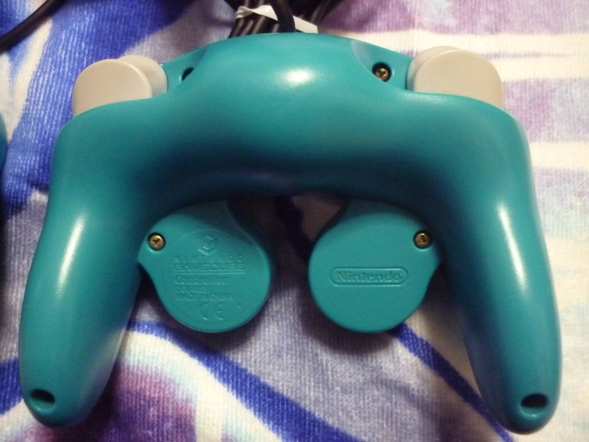 GC ゲームキューブ コントローラ エメラルドブルー 3個 ゲームキューブ