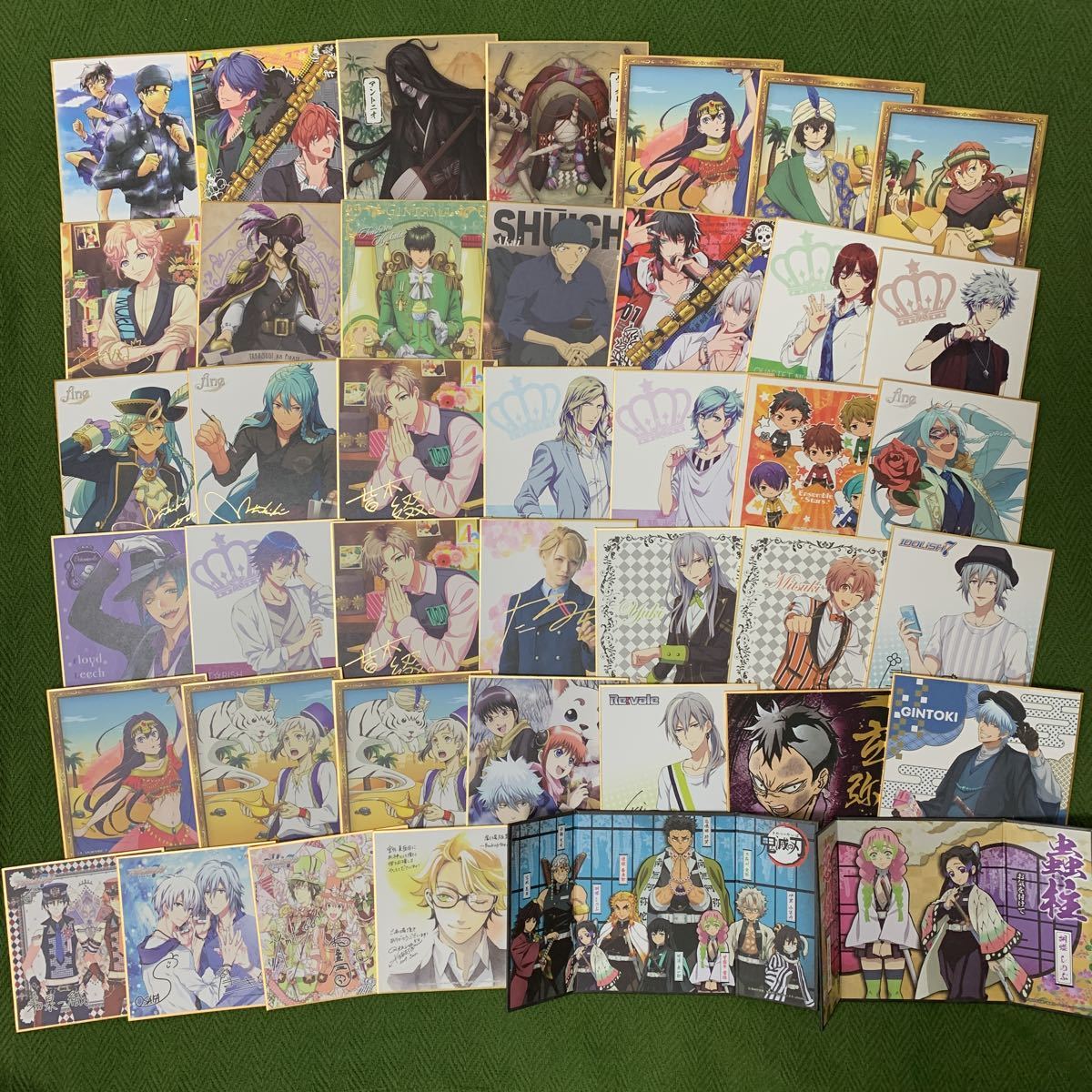 女性向け アニメ ミニ色紙 大量 まとめセット うたプリ あんスタ ツイステ コナン 鬼滅 第五人格 文スト ヒプマイ アイナナ など コミック アニメグッズ 売買されたオークション情報 Yahooの商品情報をアーカイブ公開 オークファン Aucfan Com