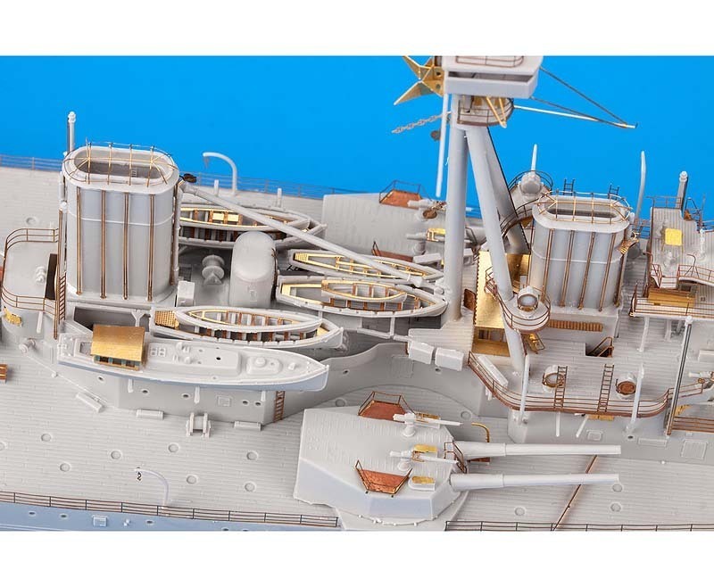エデュアルド(53258）1/350 イギリス海軍 戦艦ドレッドノート用