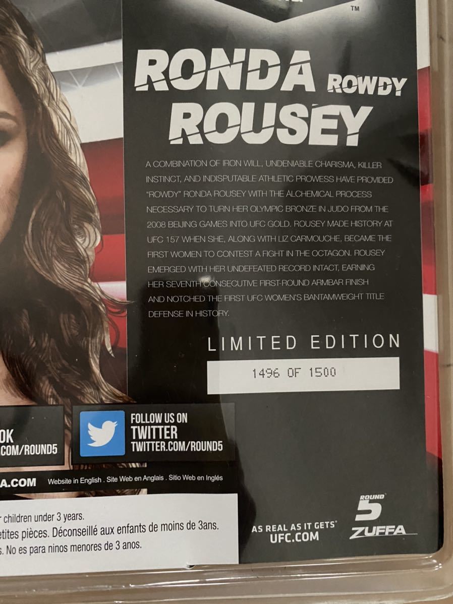 UFC ROUND5 シリーズ14 1500体限定 フィギュア】 ロンダ・ラウジー 