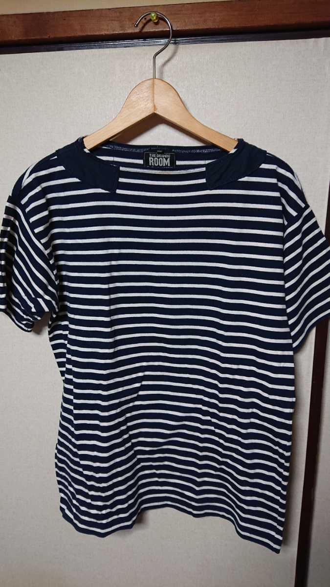 「THE DRAWING ROOM Tシャツ ボーダー 48」ナイジェルケーボン J.S.HOMESTEAD