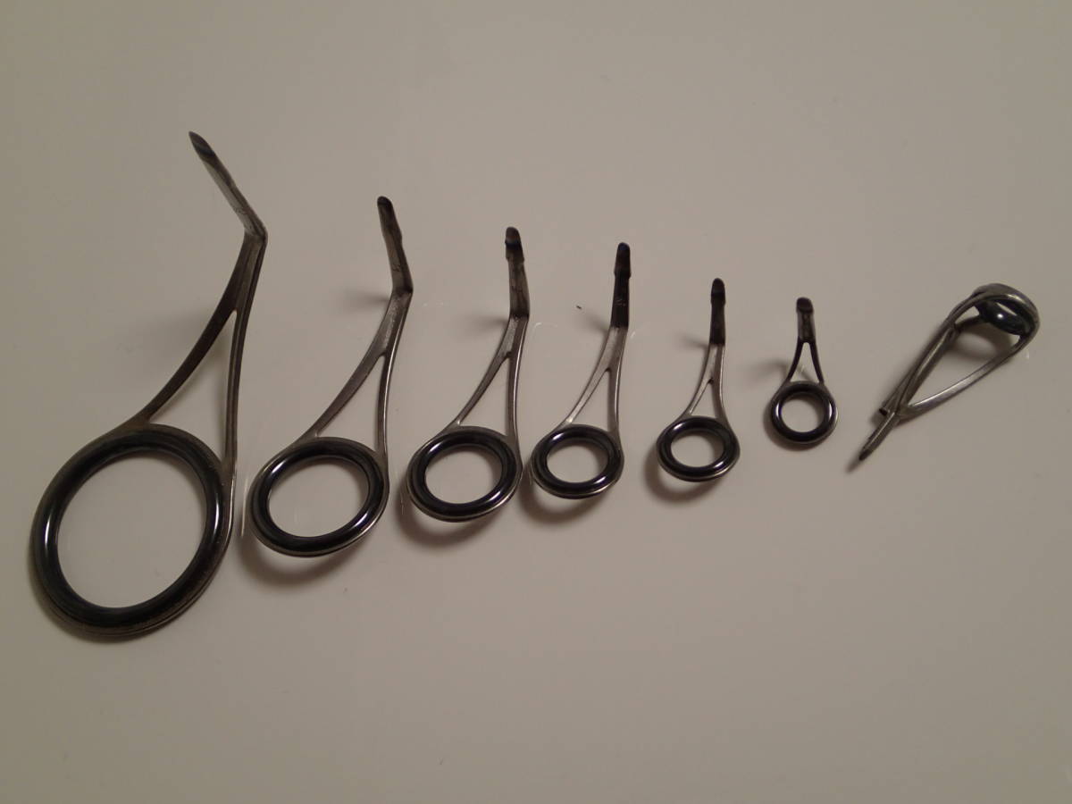 Used フジガイド Ysgチタンガイドセット Sicリング シーバス ジギングロッド用 ７点セット スピニング用 フィッシング 売買されたオークション情報 Yahooの商品情報をアーカイブ公開 オークファン Aucfan Com
