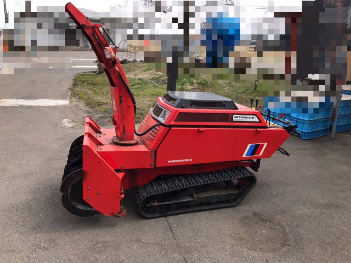 ディーゼル フジイ 除雪機 三菱 - Yahoo!オークション MITSUBISHI 新潟 