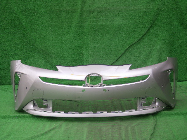 ZVW50 ZVW51 ZVW55 後期 プリウス 純正フロントバンパー PRIUS 52119-47740 グレー