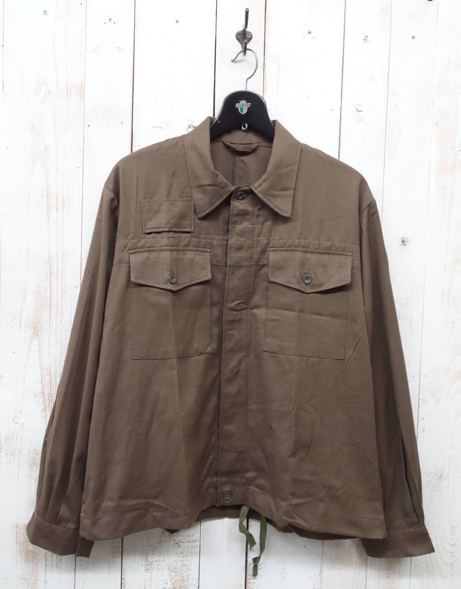 【送料無料，本物保証】 VINTAGE ヨーロッパ古着 チェコ軍 デッドストック WORK WEAR ユーティリティー ワークジャケット エルボーパッチ 77 1 2 350(戦闘服)｜売買されたオークション情報、yahooの商品情報をアーカイブ公 戦闘服