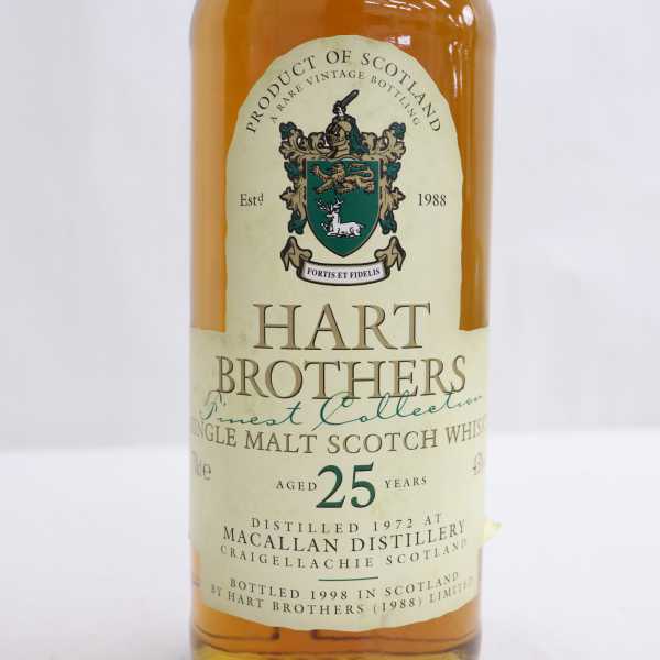 HART BROTHERS（ハートブラザーズ）マッカラン 25年 43％ 700ml N21C220035