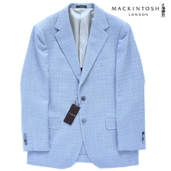 人気セール，人気 マッキントッシュロンドン OX BRIDGE カラーブッチャー無地ジャケットブレザー96ＡＢ5ブルー MACHINTOSH LONDON 幅広2釦 94 600円(Mサイズ)｜売買されたオークション情報、yahooの商品情報をアーカイブ Mサイズ