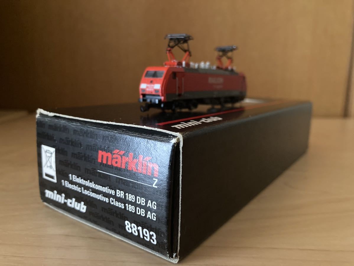 メルクリン 88193 Marklin Z Electric Swiss 88195: 機関車