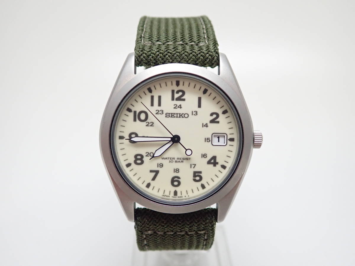 品質保証，2026 個人保管品 SEIKO／セイコー/YUBASE/7Ｎ４２－８２６０/クオーツ 電池交換済(その他)｜売買されたオークション情報、yahooの商品情報をアーカイブ公開 - オークファン その他