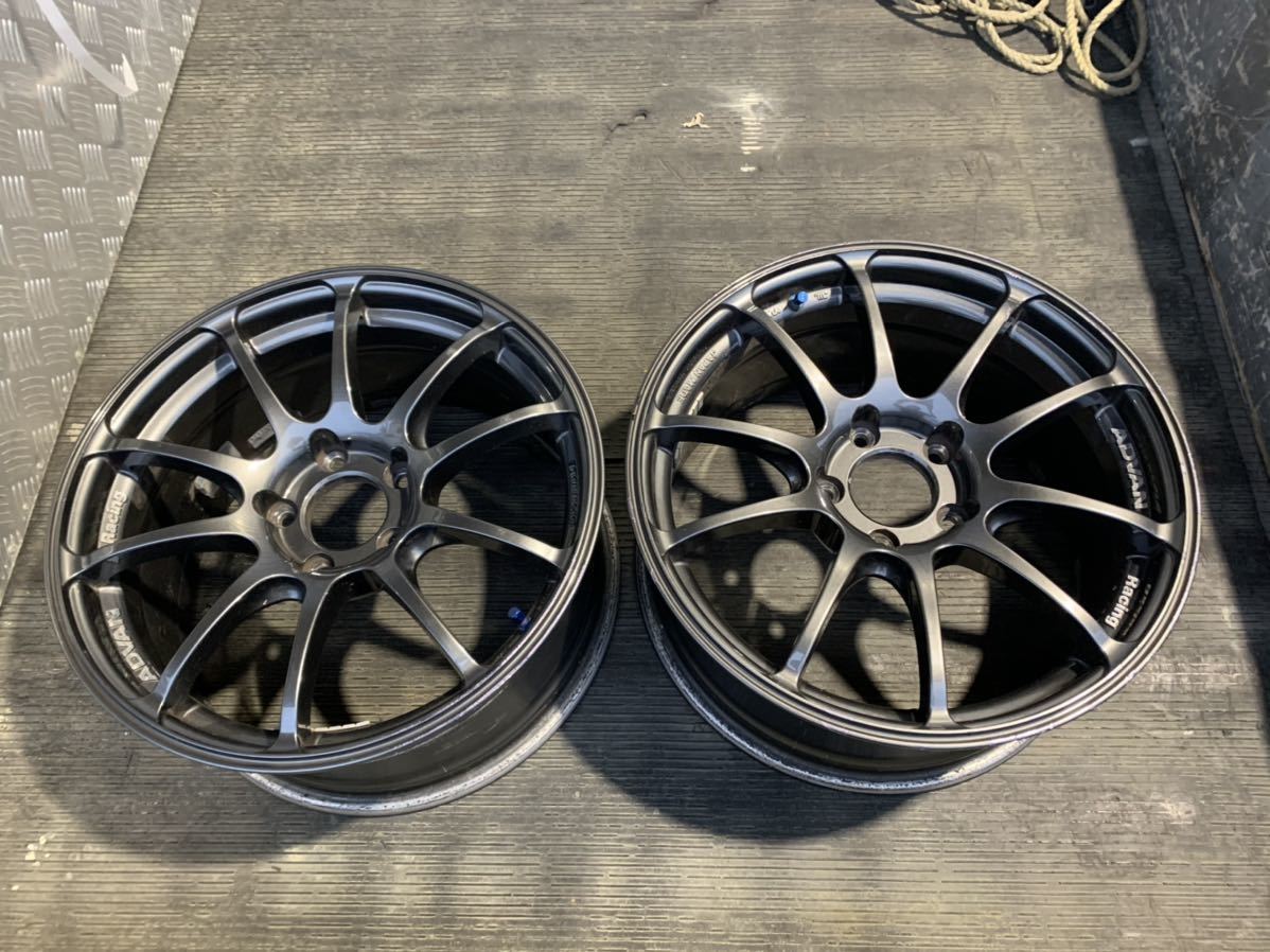 ADVAN Racing RZ RS 17×8J 45 2本 アドバンレーシング 114.3 スイフト