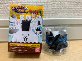 にゃんこ大戦争キッズ3 黒獣ガオウ にゃんこ大戦争 ソフビ 指人形