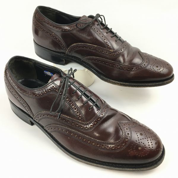 1983年製？ビンテージ FLORSHEIM/フローシャイム フルブローグ