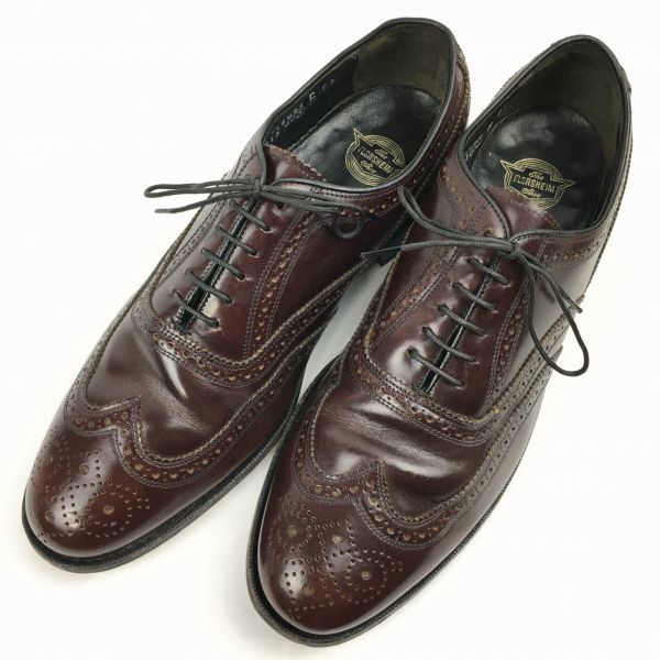 1983年製？ビンテージ FLORSHEIM/フローシャイム フルブローグ