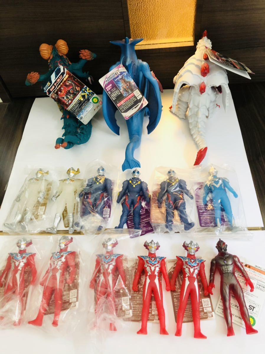 ソフビ まとめ ウルトラマン まとめ売り 宇宙人 フィギュア 怪獣・宇宙