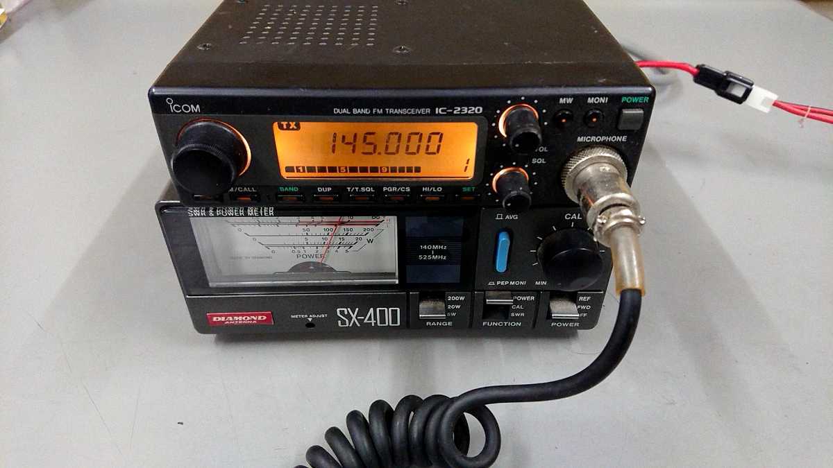 【iCOM】IC-2320 アマチュア無線モービル機 ICOM IC-2320 アマチュア無線機⑥ モービル アマチュア無線