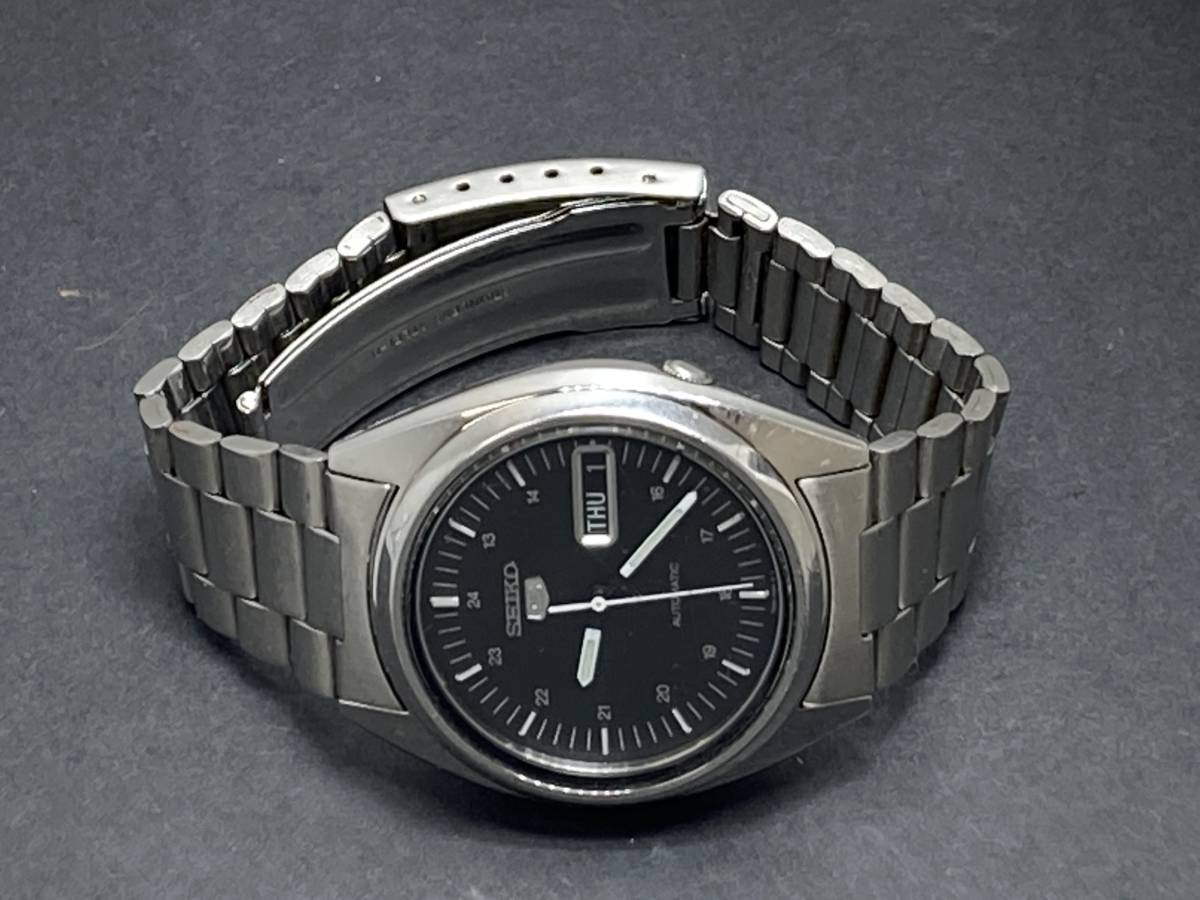 SEIKO セイコー 5 ファイブ「7S26-0480」裏スケ デイデイト AT / 自動
