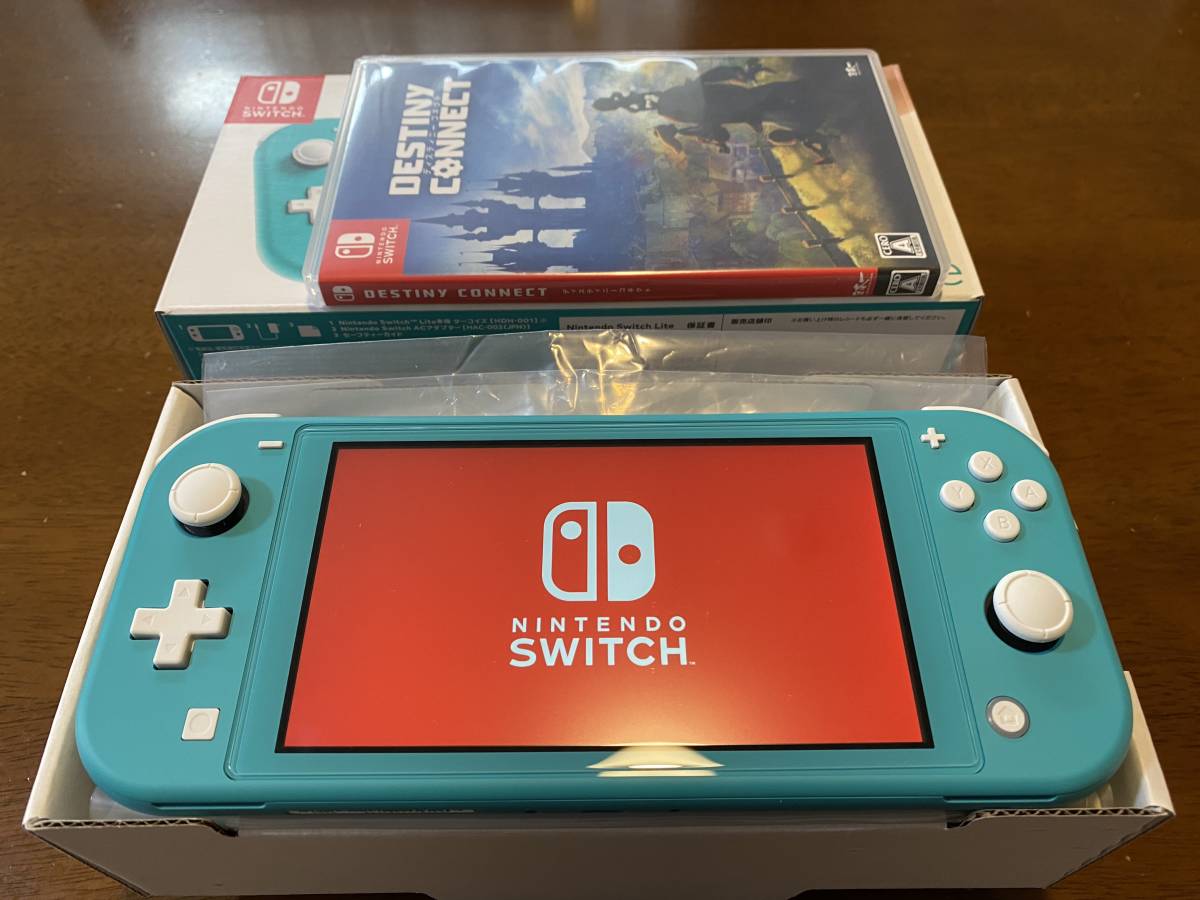 Switch Lite ターコイズ おまけゲームソフト付き ソフト HDH-S-BAZAA