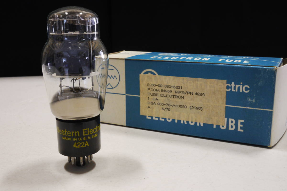 422A Western Electric 整流管 - Yahoo!オークション 真空管 WESTERN