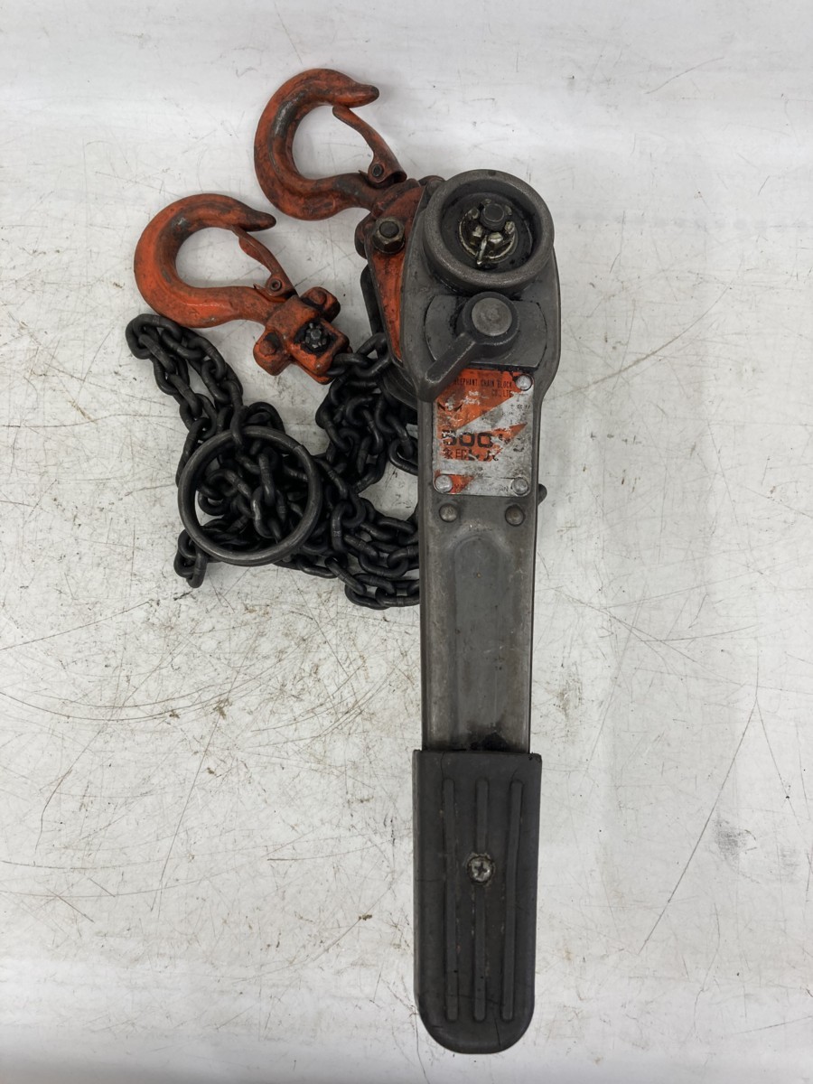【中古品】象印 0.5tレバーホイスト / ITZZSLW3O8S0