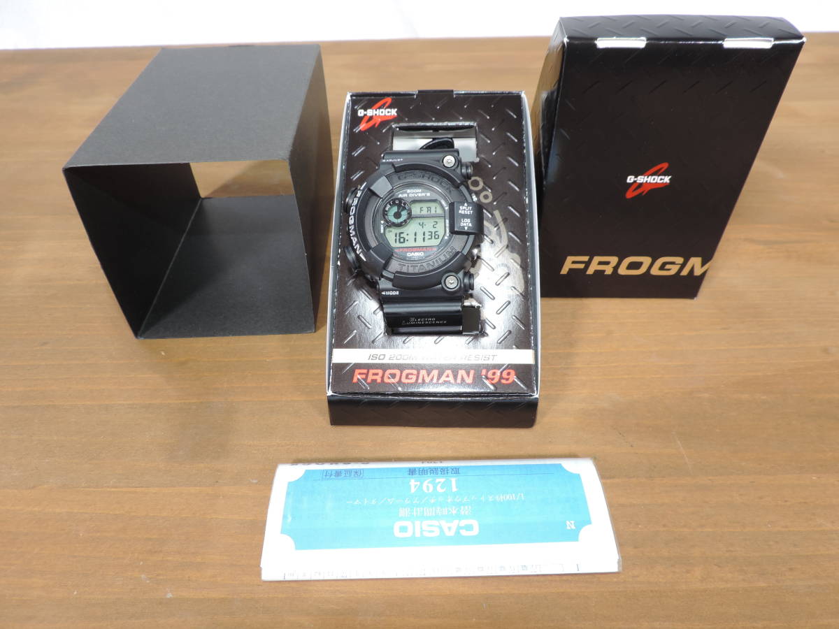 稼働品 カシオ G-SHOCK フロッグマン DW-8200BM 箱付O1428 稼働品 カシオ G-SHOCK フロッグマン DW-8200BM 箱付O1428 【公式通販】