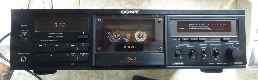 SONY TC-K333ESX 3ヘッドカセットデッキ SONY TC-K333ESX TC-K333ES TC