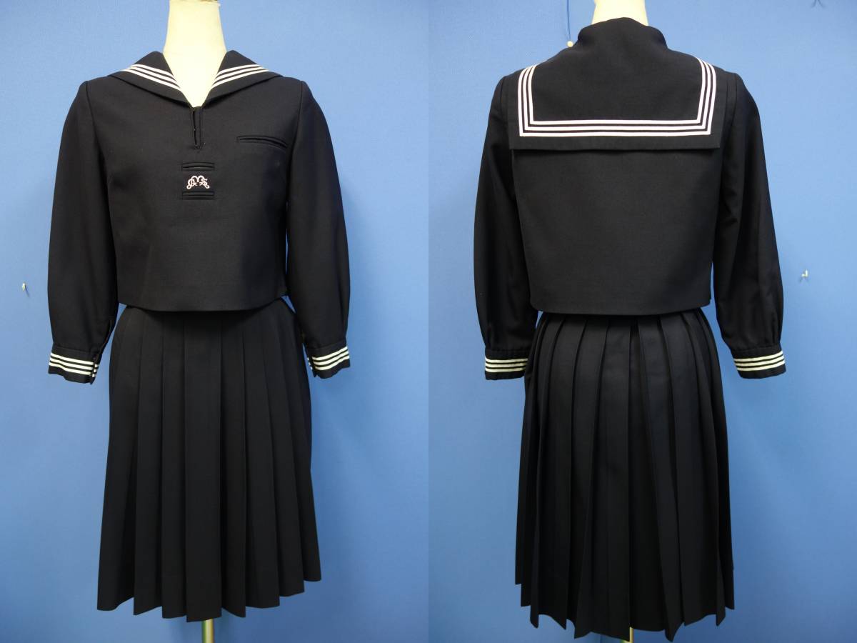 2026，正規品 323 刺繍マーク 白3本ライン冬用上下/Ｗ70 武庫川(学生服)｜売買されたオークション情報、yahooの商品情報をアーカイブ公開 - オークファン 学生服
