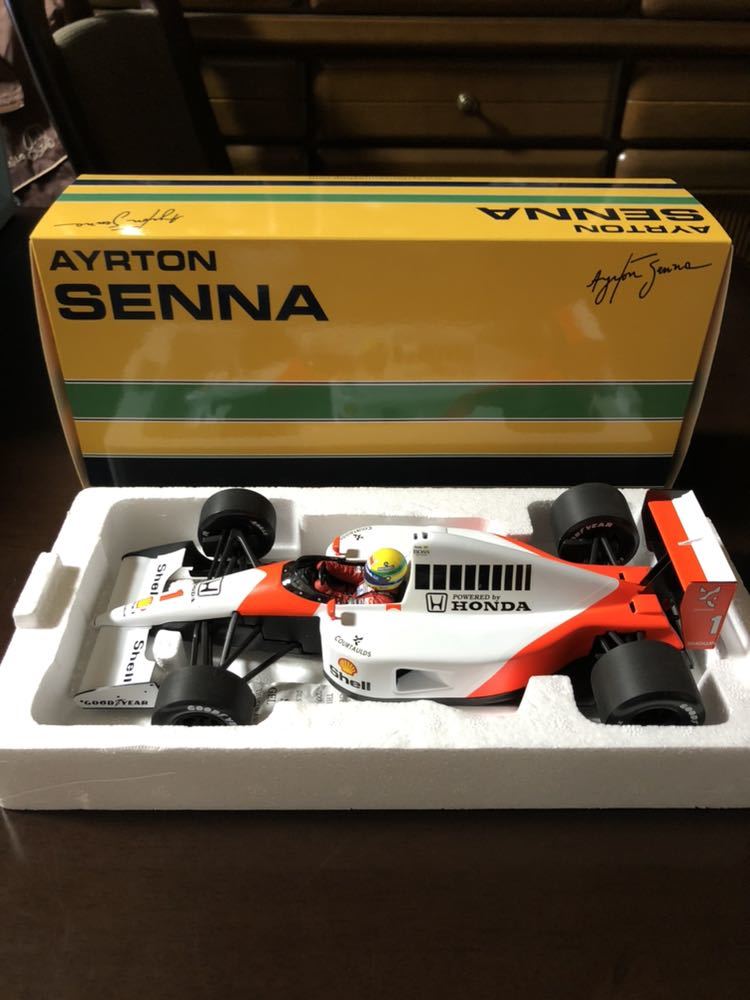 激安大特価，定番 ミニチャンプス 18分の1 ラングセナコレクション マクラーレンホンダ MP4 /6 1991 リ二ューアル後(レーシングカー)｜売買されたオークション情報、yahooの商品情報をアーカイブ公開 - オークフ レーシングカー