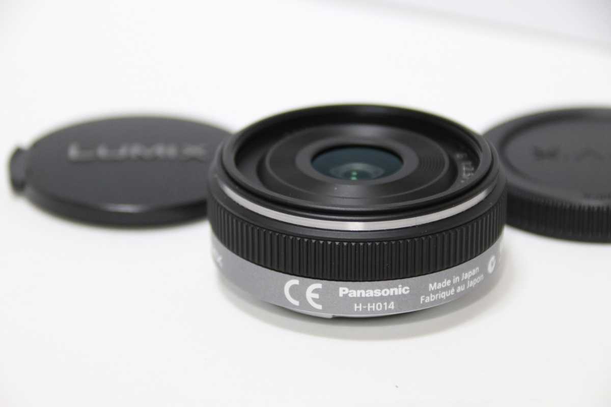 ☆大人気☆ LUMIX 14mm 単焦点レンズ H-H014 パンケーキ Panasonic
