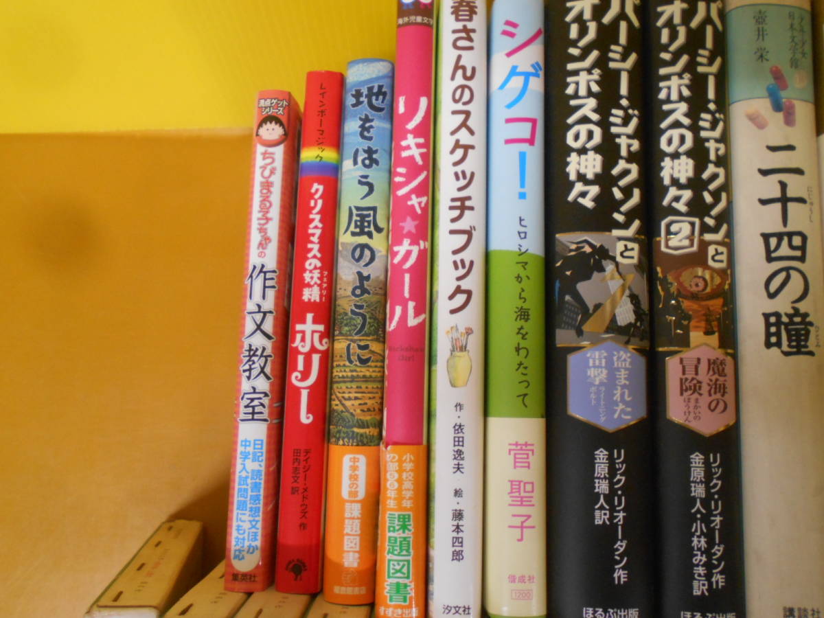 4 児童書 28冊まとめ売り 日本の名作 偕成社 新 日本児童文学選 二十四の瞳 怪盗ルパン パーシー ジャクソンとオリンポスの神々ほか 読み物一般 売買されたオークション情報 Yahooの商品情報をアーカイブ公開 オークファン Aucfan Com