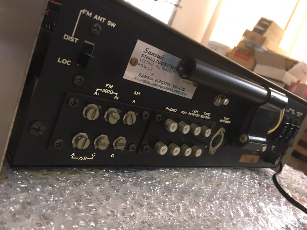 SANSUI ステレオチューナー コントロール アンプ TC-505 【公式通販】