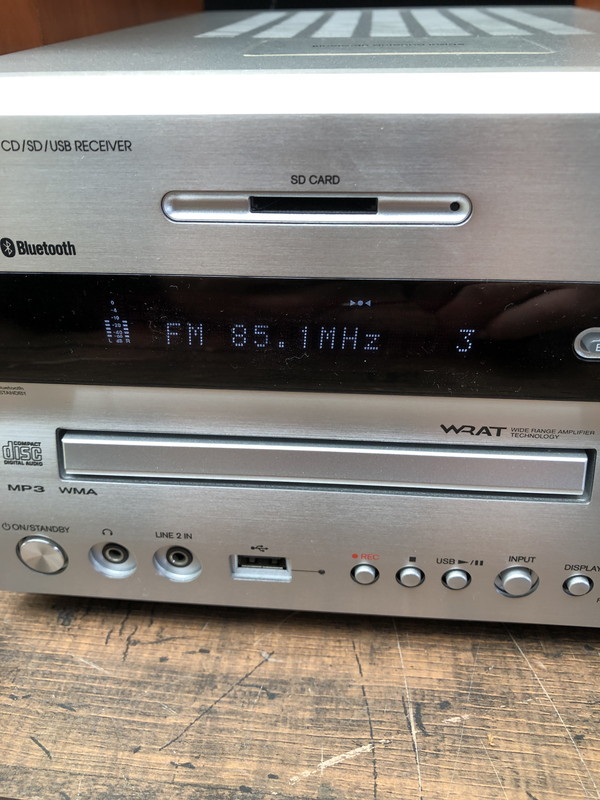 ONKYO NFR-7 CD/SD/USBレシーバー ミニコンポ CD音出しOK ONKYO NFR-7 動作